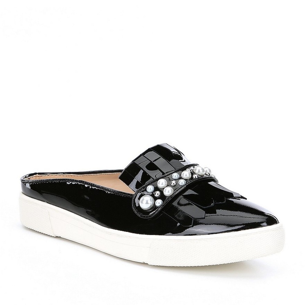 New Karl Lagerfeld ALYSSA SLIP ON SNEAKERS/MULES - Picture 2 of 8